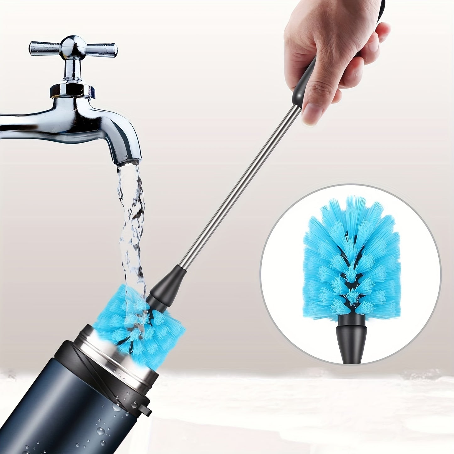 water bottle cleaning brush