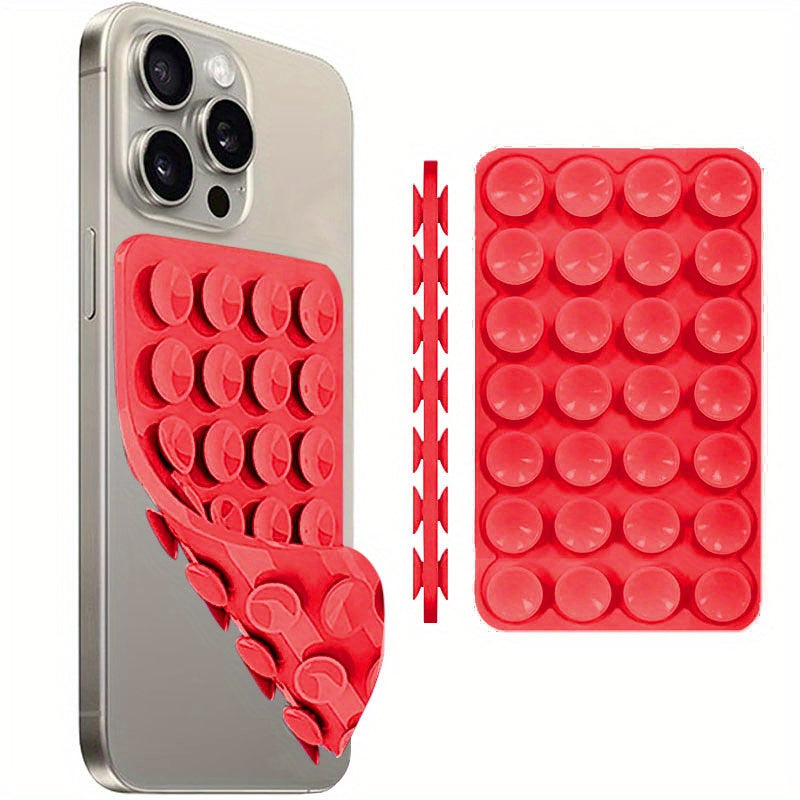 Suction Cup Silicone Double-Sided Phone Case Holder
