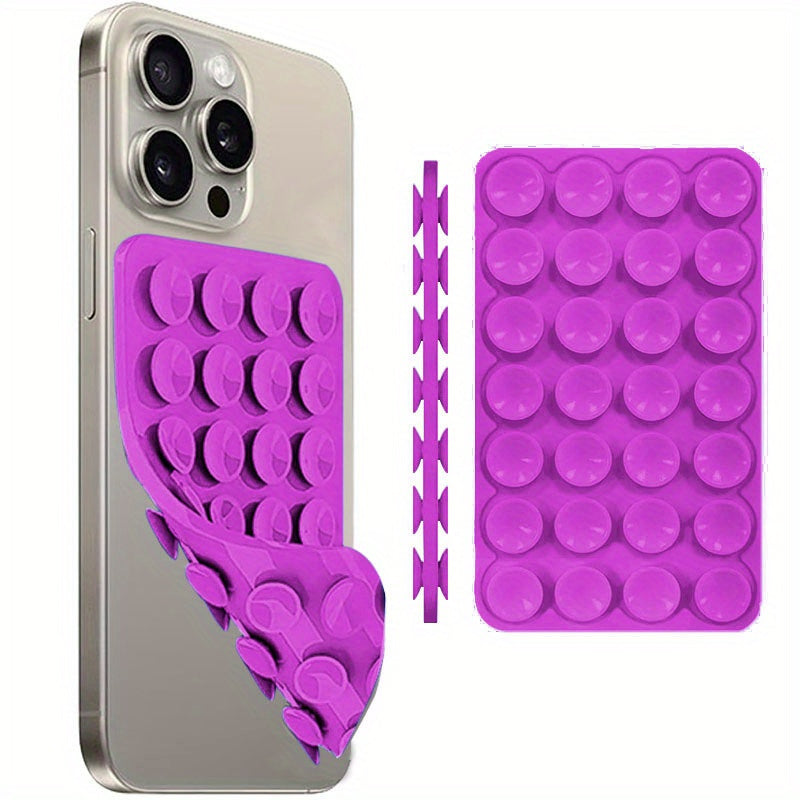 Suction Cup Silicone Double-Sided Phone Case Holder
