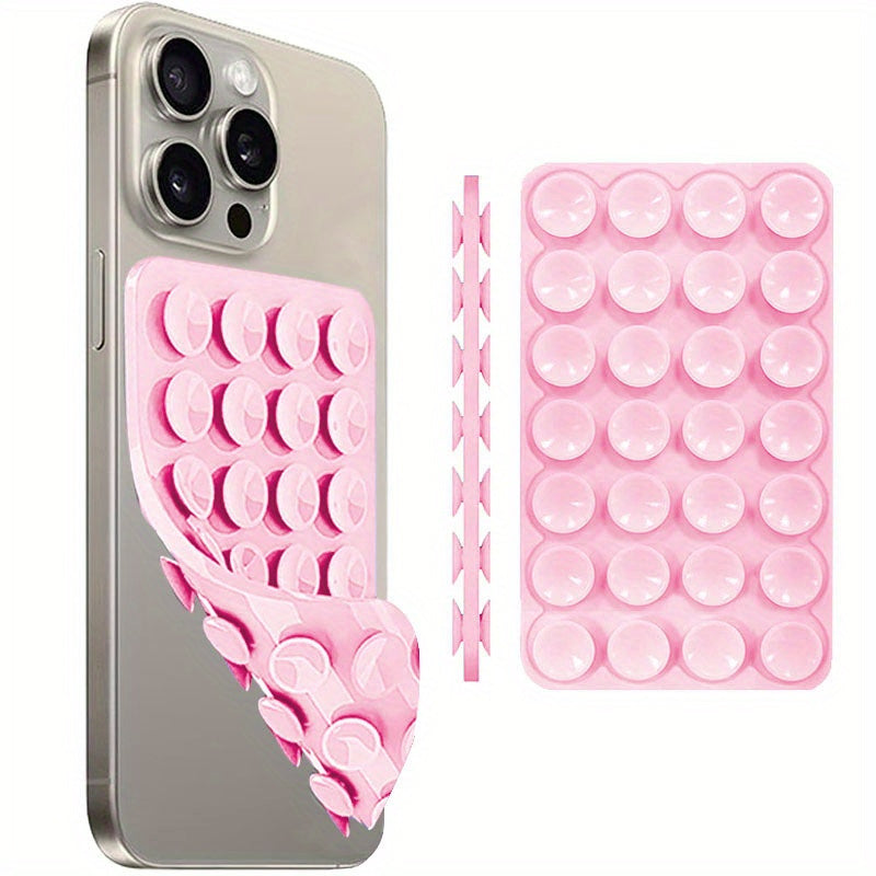 Suction Cup Silicone Double-Sided Phone Case Holder