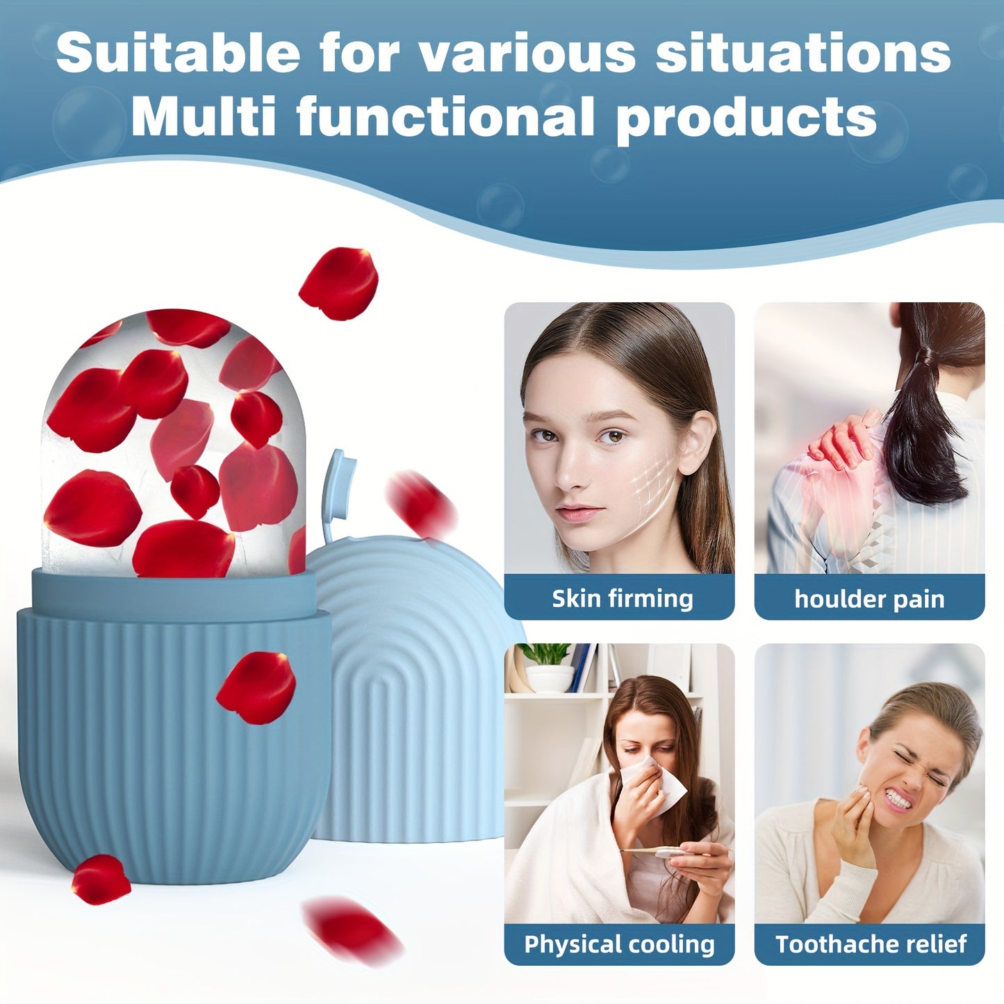 Silicone Facial Ice Globe