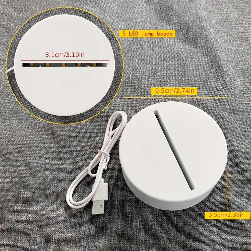 Rewritable bedside light