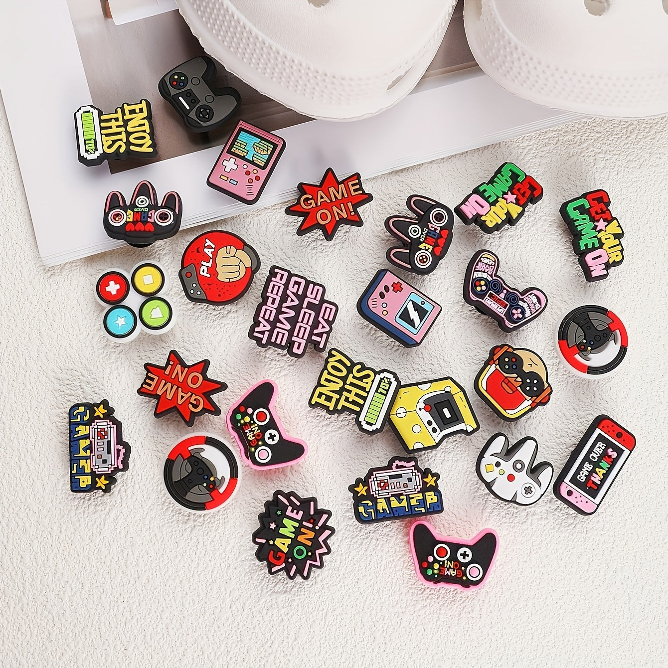 20pcs Gaming jibitz