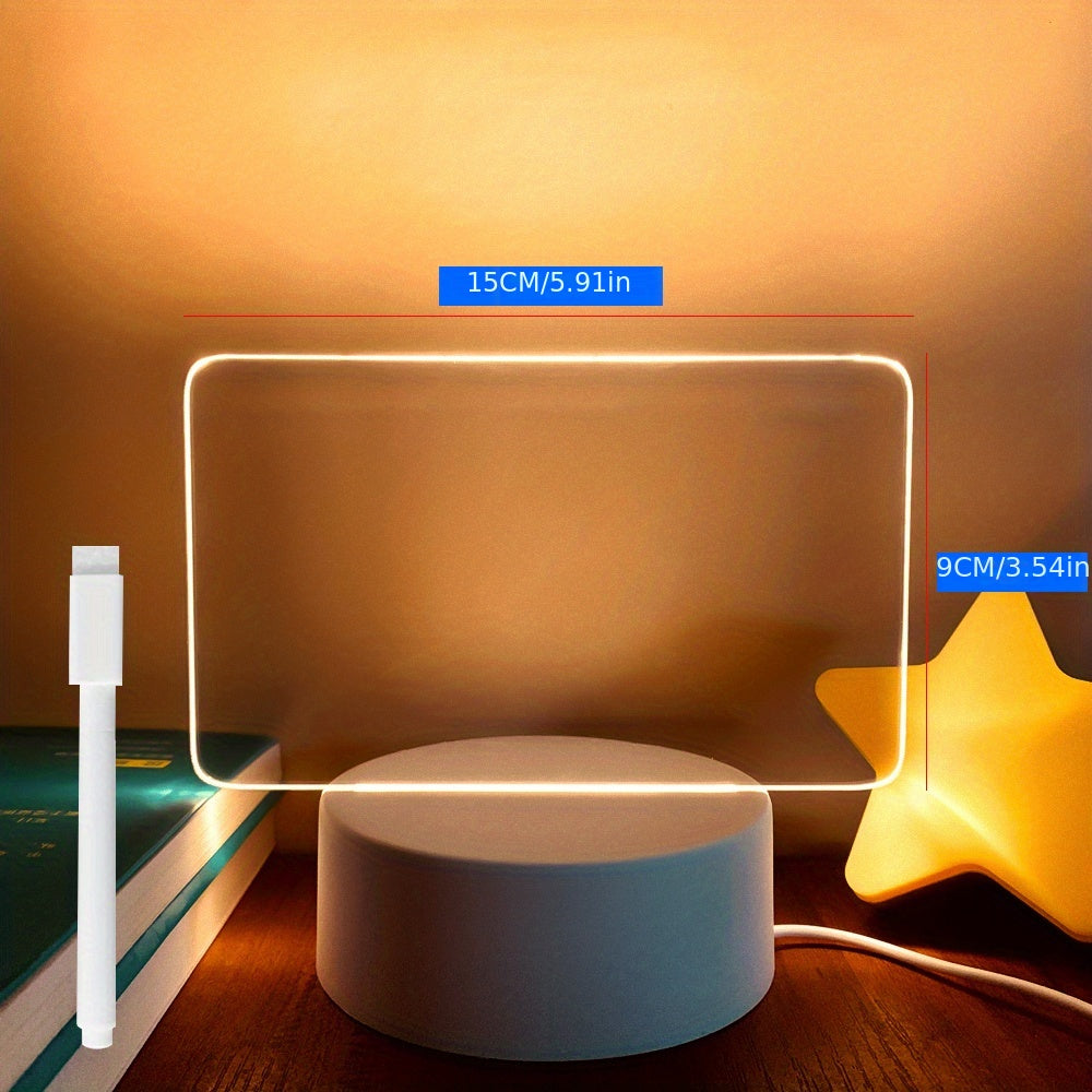 Rewritable bedside light